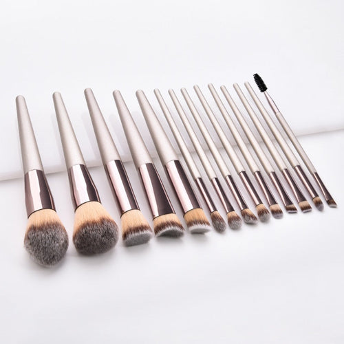 Champagne Brush Set — Luxe Blending for Your Daily Glow
