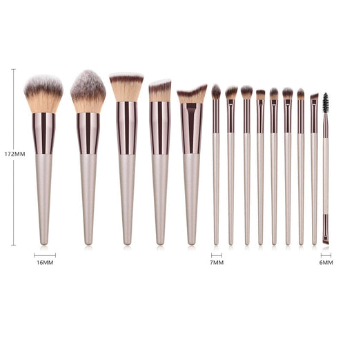 Champagne Brush Set — Luxe Blending for Your Daily Glow