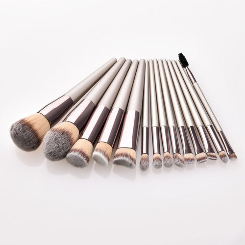 Champagne Brush Set — Luxe Blending for Your Daily Glow